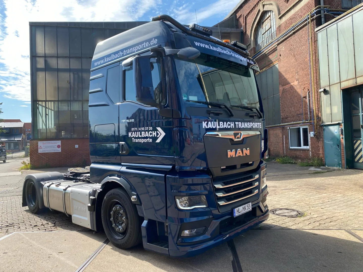 Blauer Kaulbach MAN TGX New Generation